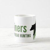 公平なくまの狩りのマグ コーヒーマグカップ (中央)