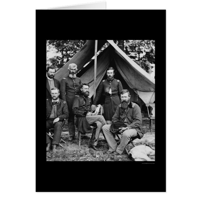 公平なカシ1862年のジョージStoneman及びスタッフ概要 (正面)