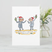 公平なクリスマス 招待状 (スタンド正面)