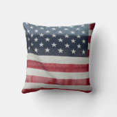 公平なサセックス郡の米国旗 クッション (裏面)