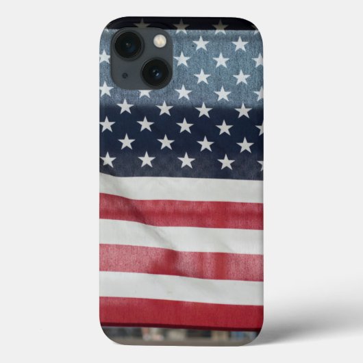 公平なサセックス郡の米国旗 Case-Mate iPhoneケース (裏面)