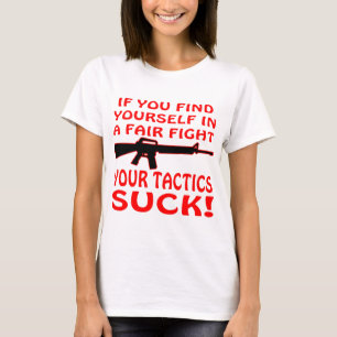 公平な戦いのあなた自身があなたの作戦見つけなさい吸うと Tシャツ
