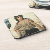 公平な戦士(キャンバスの油) コースター (左側)