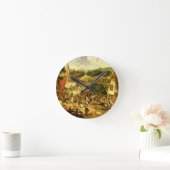 公平な村 ラウンド壁時計 (ホーム)