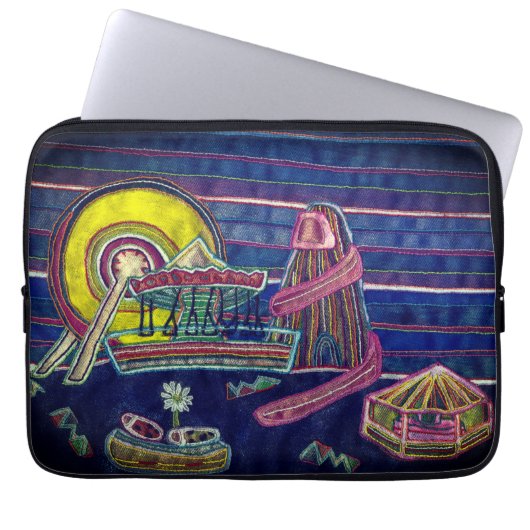 公平な立場 ラップトップスリーブ (正面)