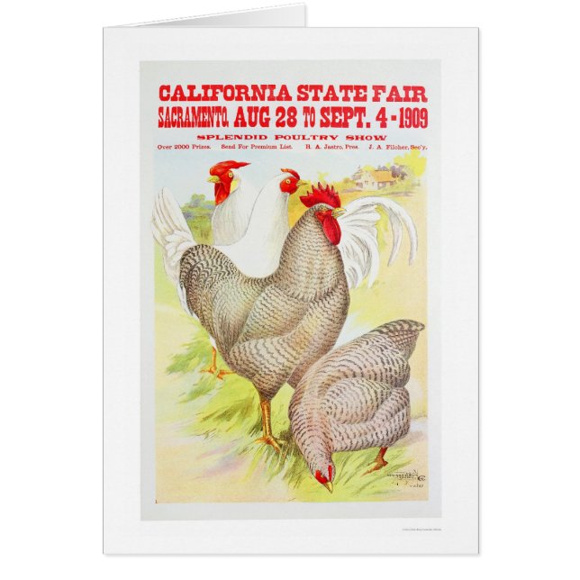 公平な1909年のカリフォルニア国家 (正面)