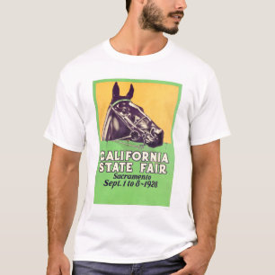 公平な1928年のカリフォルニア国家 Tシャツ