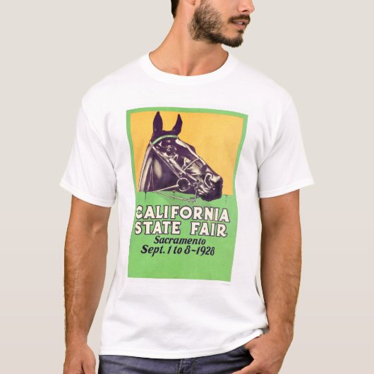 公平な1928年のカリフォルニア国家 Tシャツ (正面)