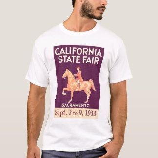 公平な1933年のカリフォルニア国家 Tシャツ
