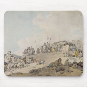 公平なDonnybrook 1782年(ペン、紙のインクおよびw/c) マウスパッド