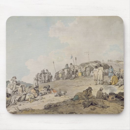 公平なDonnybrook 1782年(ペン、紙のインクおよびw/c) マウスパッド (正面)