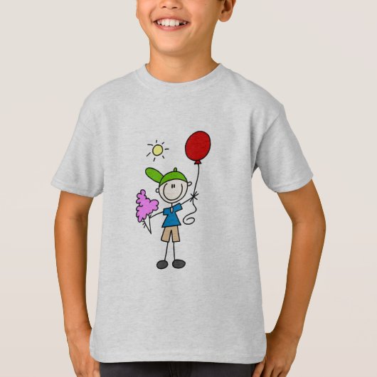 公平なTシャツおよびギフトの棒の姿 Tシャツ (正面)