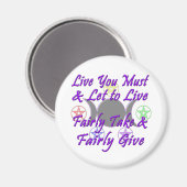 公平に受け与える マグネット (正面/裏面)