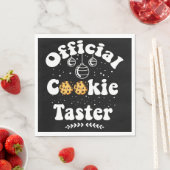 公式お菓子テスターお菓子好きクリスマス スタンダードランチョンナプキン (インサイチュ)