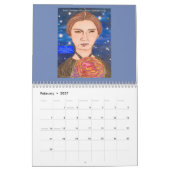 公式にすばらしくアートなFartsy 2019年 カレンダー (2月 2027)