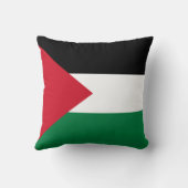 公式にはパレスチナ州国旗 クッション (裏面)