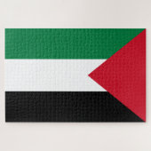 公式にはパレスチナ州国旗 ジグソーパズル (横)