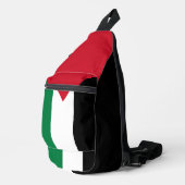 公式にはパレスチナ州国旗 スリングバッグ (右コーナー)