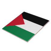 公式にはパレスチナ州国旗 タイル (側面)