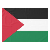 公式にはパレスチナ州国旗 テーブルクロス (正面(横))