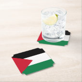 公式にはパレスチナ州国旗 ペーパーコースター (インサイチュ)