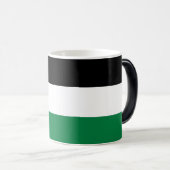 公式にはパレスチナ州国旗 モーフィングマグカップ (正面右)