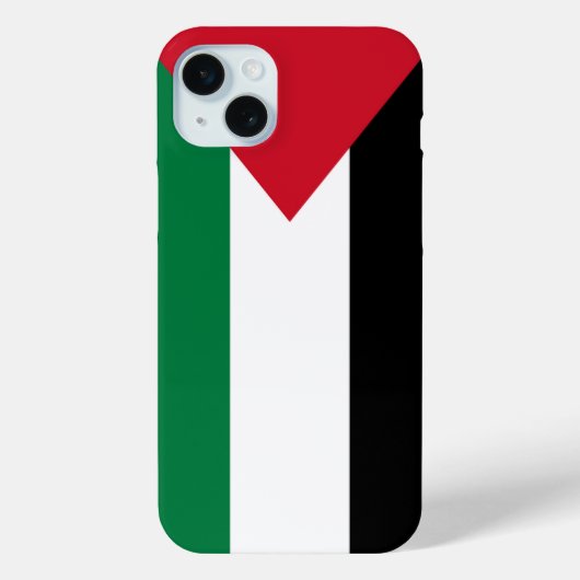 公式にはパレスチナ州国旗 Case-Mate iPhoneケース (裏面)