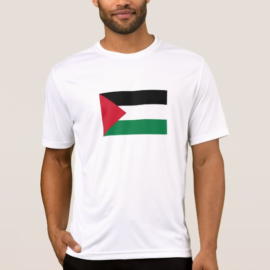 公式にはパレスチナ州国旗 Tシャツ (正面)