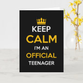 公式にティーンエージャーへのプレゼント カード (黄色い花)