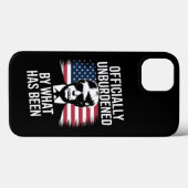 公式にトランプの重荷から解放されました Case-Mate iPhoneケース (裏面 (横))