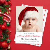 公式にメリークリスマス家族の写真 シーズンカード