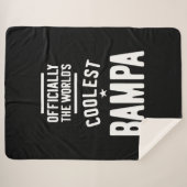 公式に世界のバンパクールー シェルパブランケット (正面(横))