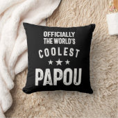 公式に世界のパポクールー |父の贈り物 クッション (ブランケット)