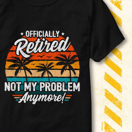公式に退職しました 問題外 おもしろい 退職記念 Tシャツ