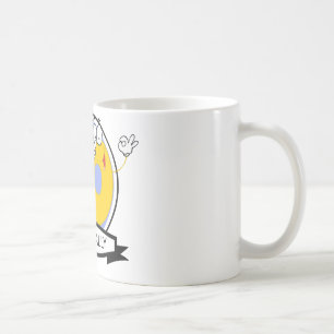 公式に70の誕生日の旗 コーヒーマグカップ