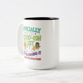 公式に「まあまあのリスト」入り - 面白い新年のR ツートーンマグカップ (正面左)