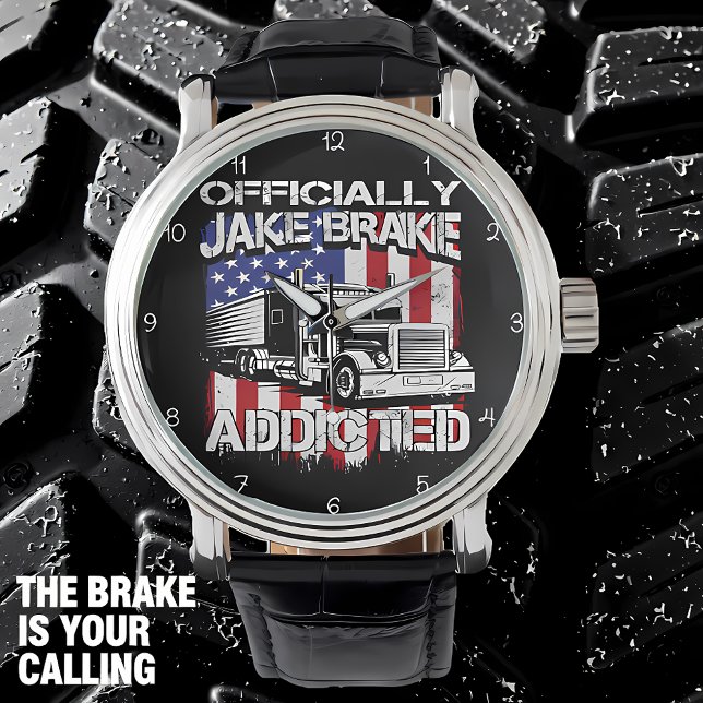公式に Jake Brake の中毒者です！ 腕時計 (クリエイターアップロード済み)