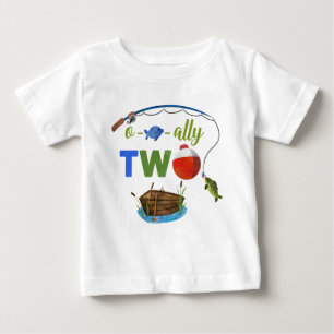 公式に TWO 赤ちゃんTシャツ 小さな漁師シャツ ベビーTシャツ