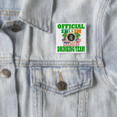 公式のアイルランドのアメリカの飲むチーム 缶バッジ (インサイチュ)