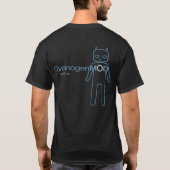 公式のアンドロイドCM Tシャツ (裏面)