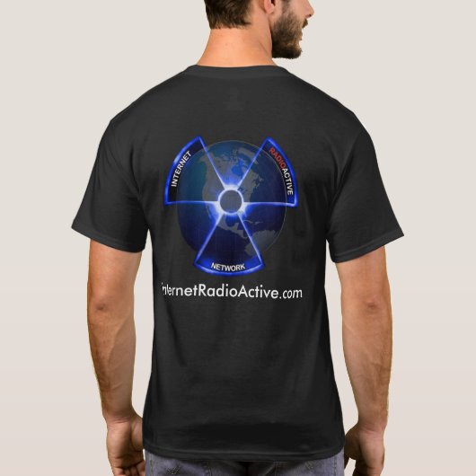 公式のインターネットの放射性ワイシャツ Tシャツ (裏面)