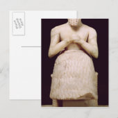 公式のエビエル像 ポストカード (正面/裏面)