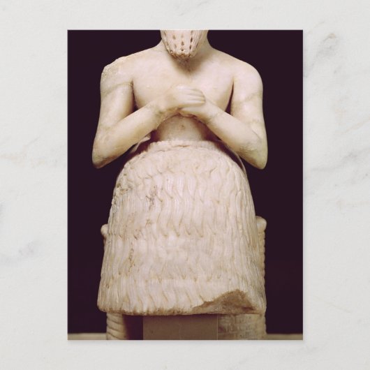 公式のエビエル像 ポストカード (正面)