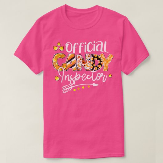 公式のキャンディー検査官 カーンビー キッズ ハロウィン Tシャツ (デザイン正面)