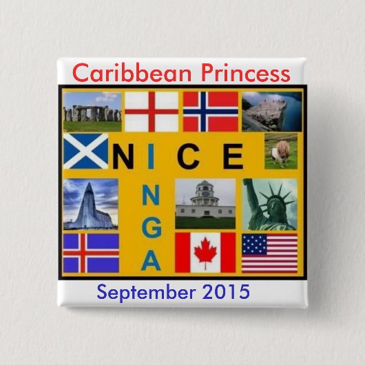 公式のグループボタン 缶バッジ (正面)