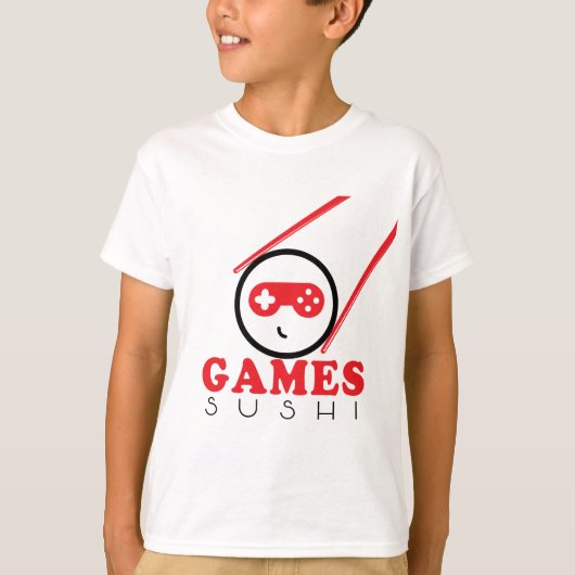 公式のゲームの寿司のワイシャツ! Tシャツ (正面)