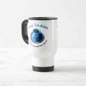 公式のコーヒー消費の分隊のチーム・メンバー トラベルマグ (正面左)