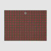 公式のシールが付いているBoydの一族家族のタータンチェック 薄葉紙 (正面)