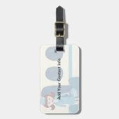 公式のジェット族のメンバー旅行ラベル ラゲッジタグ (正面縦)