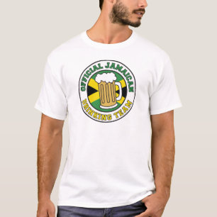 公式のジャマイカの飲むチーム Tシャツ